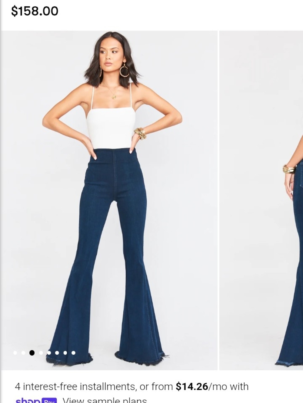MuMu High-Waist light Blue Indigo Flare Jeans